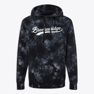Breckenridge Minnesota Vintage Team Premium Tie-Dye Hoodie