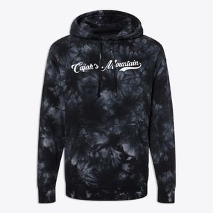 Cajah's Mountain North Carolina Vintage Team Premium Tie-Dye Hoodie