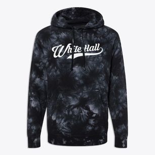 White Hall Illinois Vintage Team Premium Tie-Dye Hoodie