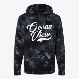 Ocean View Delaware Vintage Team Premium Tie-Dye Hoodie