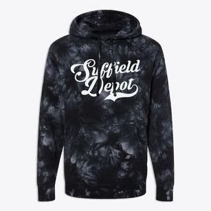 Suffield Depot Connecticut Vintage Team Premium Tie-Dye Hoodie