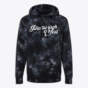 Plattsburgh West New York Vintage Team Premium Tie-Dye Hoodie