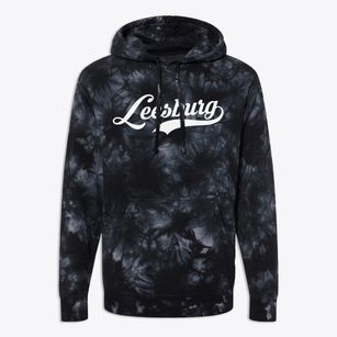 Leesburg Ohio Vintage Team Premium Tie-Dye Hoodie