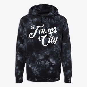 Tower City Pennsylvania Vintage Team Premium Tie-Dye Hoodie