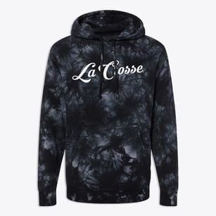 La Crosse Kansas Vintage Team Premium Tie-Dye Hoodie