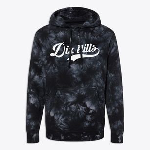 Dix Hills New York Vintage Team Premium Tie-Dye Hoodie