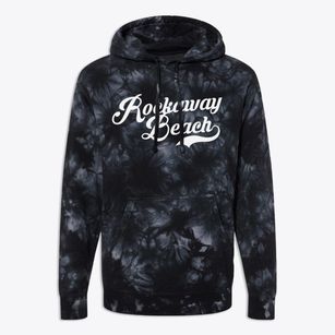 Rockaway Beach Missouri Vintage Team Premium Tie-Dye Hoodie