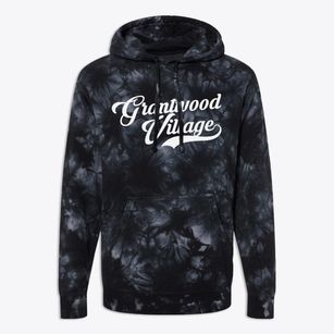 Grantwood Village Missouri Vintage Team Premium Tie-Dye Hoodie