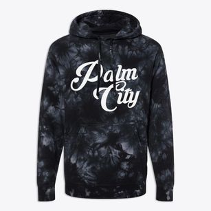 Palm City Florida Vintage Team Premium Tie-Dye Hoodie