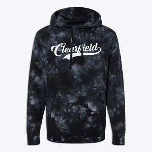 Clearfield Wisconsin Vintage Team Premium Tie-Dye Hoodie