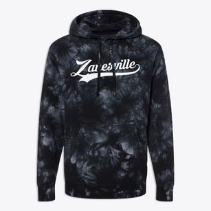 Zanesville Indiana Vintage Team Premium Tie-Dye Hoodie