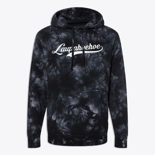 Laupahoehoe Hawaii Vintage Team Premium Tie-Dye Hoodie