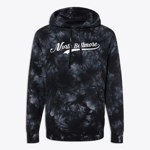 North Bellmore New York Vintage Team Premium Tie-Dye Hoodie