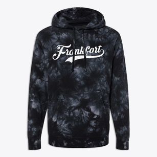 Frankfort Illinois Vintage Team Premium Tie-Dye Hoodie