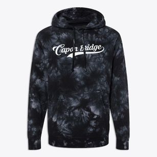 Capon Bridge West Virginia Vintage Team Premium Tie-Dye Hoodie