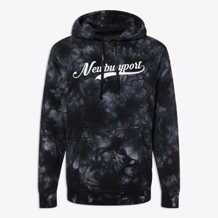 Newburyport Massachusetts Vintage Team Premium Tie-Dye Hoodie