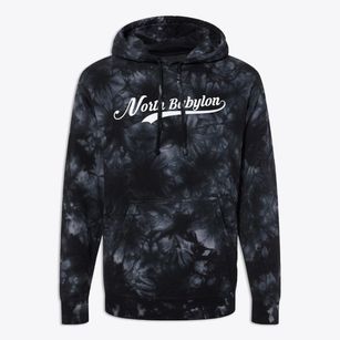 North Babylon New York Vintage Team Premium Tie-Dye Hoodie