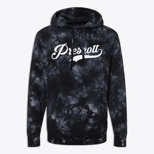 Prescott Kansas Vintage Team Premium Tie-Dye Hoodie