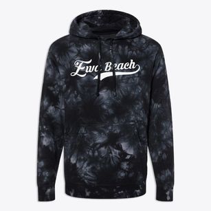 Ewa Beach Hawaii Vintage Team Premium Tie-Dye Hoodie