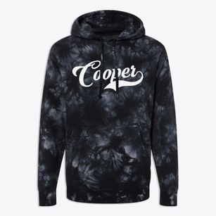 Cooper Maine Vintage Team Premium Tie-Dye Hoodie