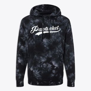 Pawtucket Rhode Island Vintage Team Premium Tie-Dye Hoodie