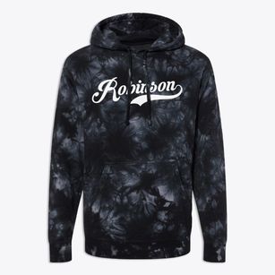 Robinson Illinois Vintage Team Premium Tie-Dye Hoodie