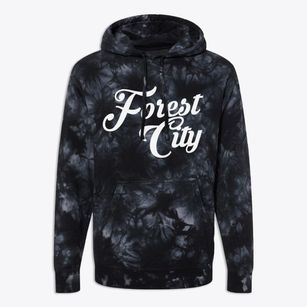 Forest City North Carolina Vintage Team Premium Tie-Dye Hoodie