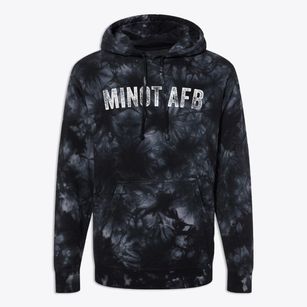 Minot Afb North Dakota Timeless Retro Premium Tie-Dye Hoodie