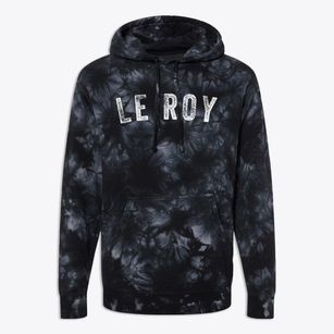 Le Roy Illinois Timeless Retro Premium Tie-Dye Hoodie