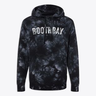 Boothbay Maine Timeless Retro Premium Tie-Dye Hoodie