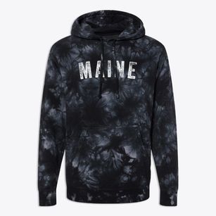 Maine Wisconsin Timeless Retro Premium Tie-Dye Hoodie