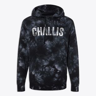 Challis Idaho Timeless Retro Premium Tie-Dye Hoodie