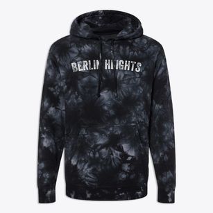 Berlin Heights Ohio Timeless Retro Premium Tie-Dye Hoodie