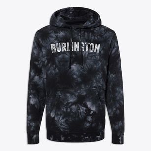 Burlington Illinois Timeless Retro Premium Tie-Dye Hoodie