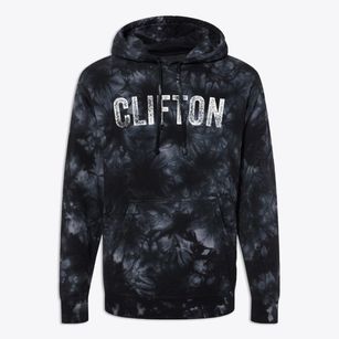 Clifton Virginia Timeless Retro Premium Tie-Dye Hoodie