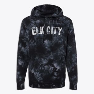 Elk City Idaho Timeless Retro Premium Tie-Dye Hoodie