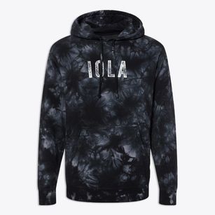 Iola Illinois Timeless Retro Premium Tie-Dye Hoodie