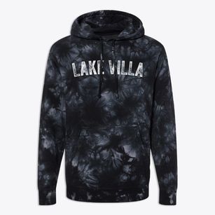 Lake Villa Illinois Timeless Retro Premium Tie-Dye Hoodie