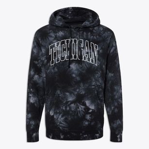 Tichigan Wisconsin Trendy Block Premium Tie-Dye Hoodie