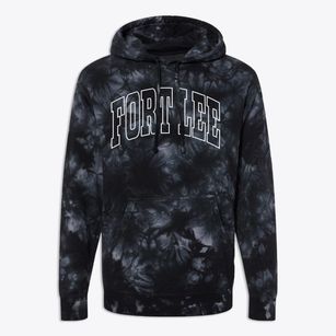 Fort Lee Virginia Trendy Block Premium Tie-Dye Hoodie