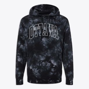 Ottawa Ohio Trendy Block Premium Tie-Dye Hoodie