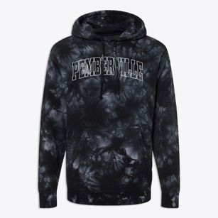 Pemberville Ohio Trendy Block Premium Tie-Dye Hoodie