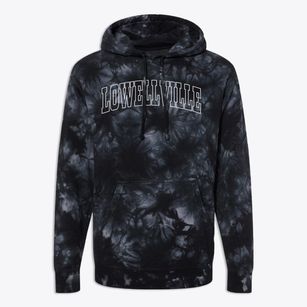 Lowellville Ohio Trendy Block Premium Tie-Dye Hoodie