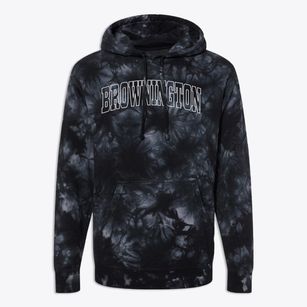 Brownington Vermont Trendy Block Premium Tie-Dye Hoodie