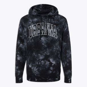 Urbanna Virginia Trendy Block Premium Tie-Dye Hoodie