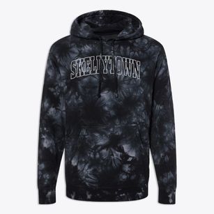 Skellytown Texas Trendy Block Premium Tie-Dye Hoodie