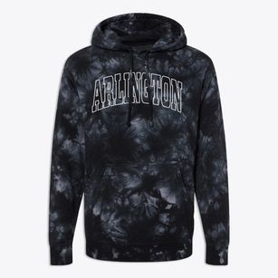 Arlington Iowa Trendy Block Premium Tie-Dye Hoodie