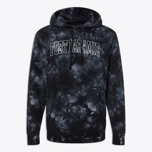 Fort Laramie Wyoming Trendy Block Premium Tie-Dye Hoodie
