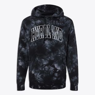 Hurdland Missouri Trendy Block Premium Tie-Dye Hoodie