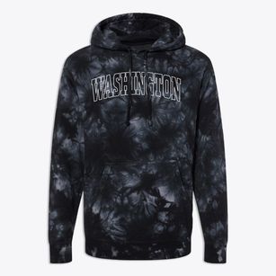 Washington Nebraska Trendy Block Premium Tie-Dye Hoodie
